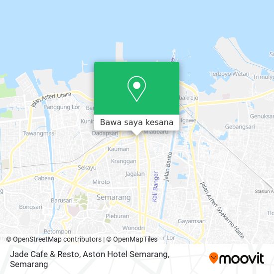 Peta Jade Cafe & Resto, Aston Hotel Semarang