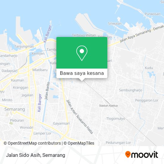 Peta Jalan Sido Asih