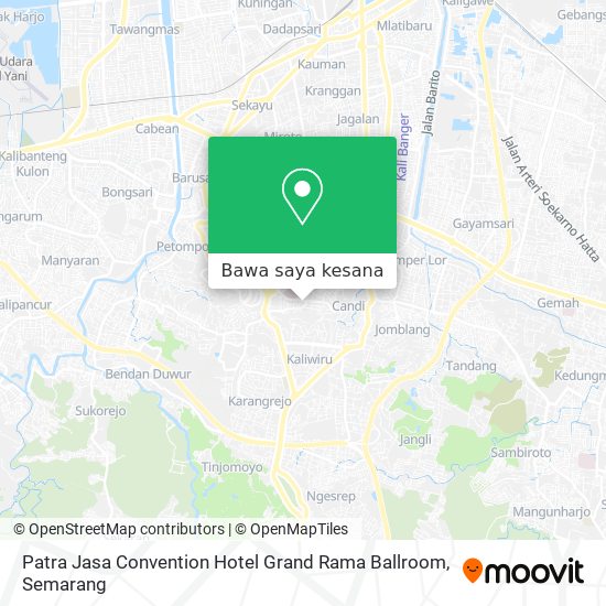 Peta Patra Jasa Convention Hotel Grand Rama Ballroom