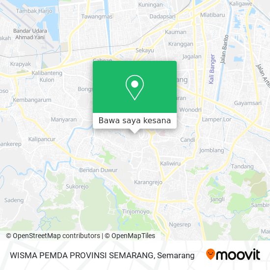 Peta WISMA PEMDA PROVINSI SEMARANG