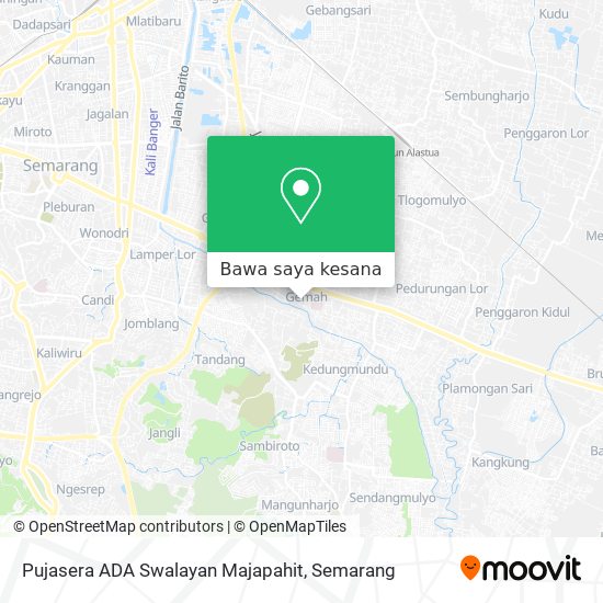 Peta Pujasera ADA Swalayan Majapahit