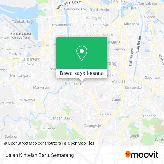 Peta Jalan Kintelan Baru