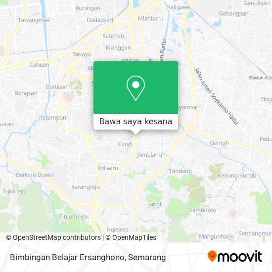Peta Bimbingan Belajar Ersanghono