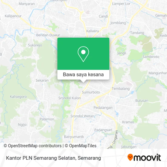 Peta Kantor PLN Semarang Selatan