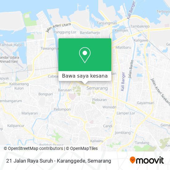 Peta 21 Jalan Raya Suruh - Karanggede