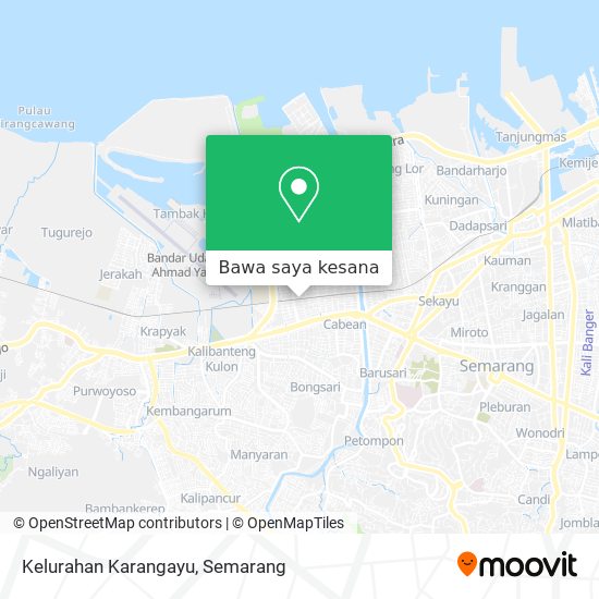 Peta Kelurahan Karangayu