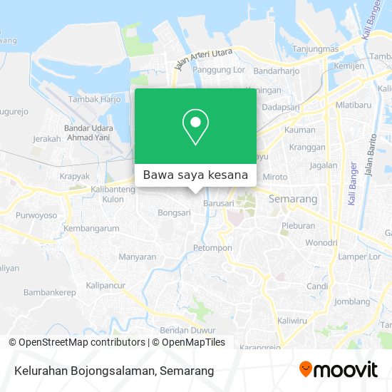 Peta Kelurahan Bojongsalaman