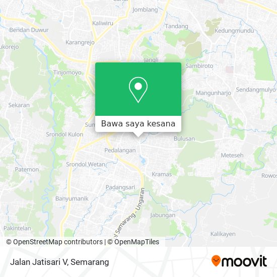 Peta Jalan Jatisari V