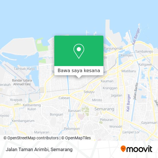 Peta Jalan Taman Arimbi