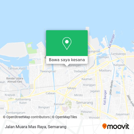 Peta Jalan Muara Mas Raya