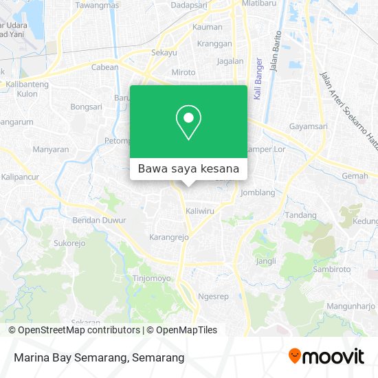 Peta Marina Bay Semarang