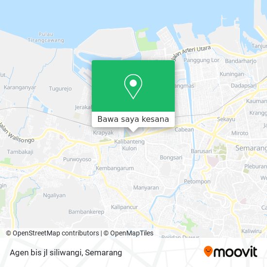Peta Agen bis jl siliwangi