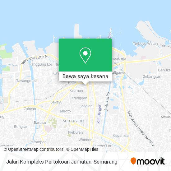 Peta Jalan Kompleks Pertokoan Jurnatan
