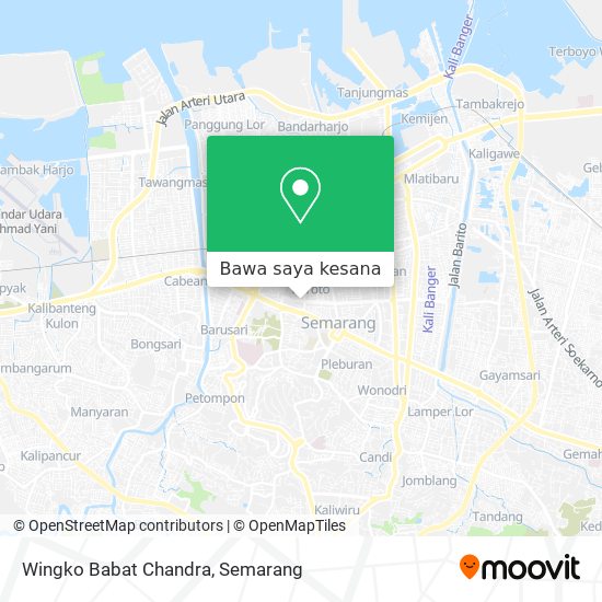 Peta Wingko Babat Chandra