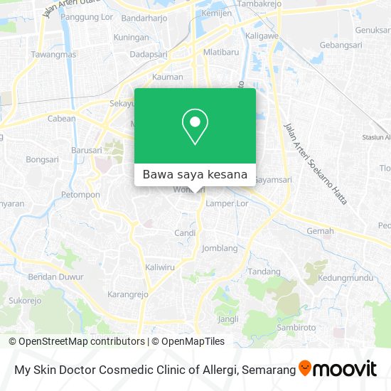 Peta My Skin Doctor Cosmedic Clinic of Allergi