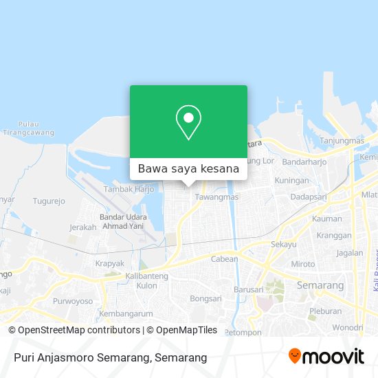 Peta Puri Anjasmoro Semarang