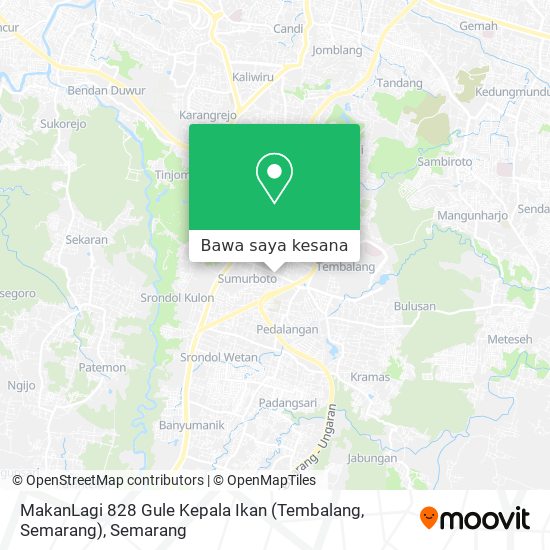 Peta MakanLagi 828 Gule Kepala Ikan (Tembalang, Semarang)