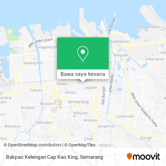 Peta Bakpao Kelengan Cap Kao King