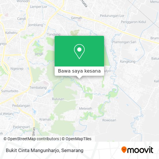 Peta Bukit Cinta Mangunharjo
