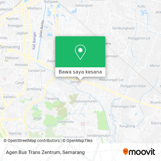 Peta Agen Bus Trans Zentrum