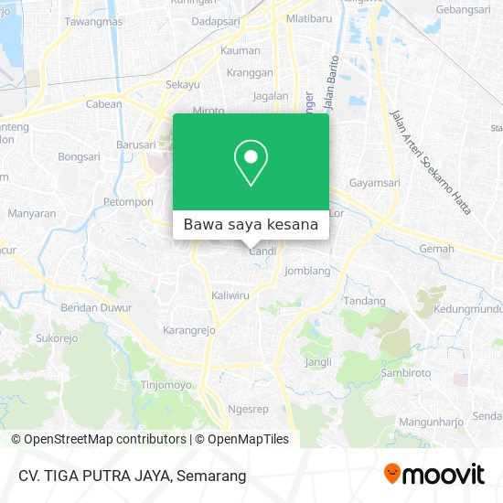 Peta CV. TIGA PUTRA JAYA