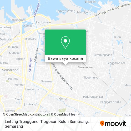 Peta Lintang Trenggono, Tlogosari Kulon Semarang