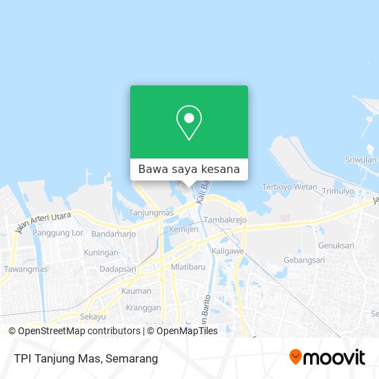 Peta TPI Tanjung Mas