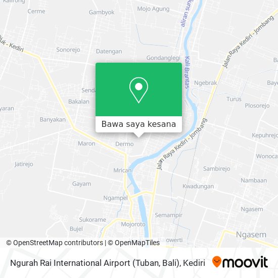 Peta Ngurah Rai International Airport (Tuban, Bali)