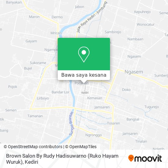 Peta Brown Salon By Rudy Hadisuwarno (Ruko Hayam Wuruk)