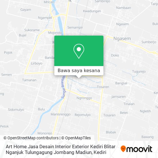 Peta Art Home Jasa Desain Interior Exterior Kediri Blitar Nganjuk Tulungagung Jombang Madiun
