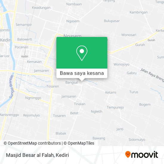 Peta Masjid Besar al Falah