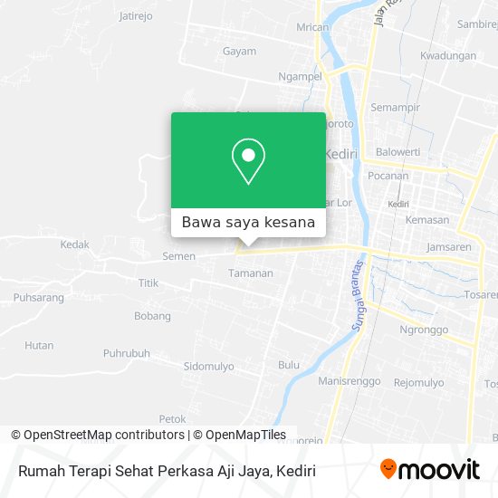 Peta Rumah Terapi Sehat Perkasa Aji Jaya
