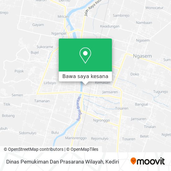 Peta Dinas Pemukiman Dan Prasarana Wilayah