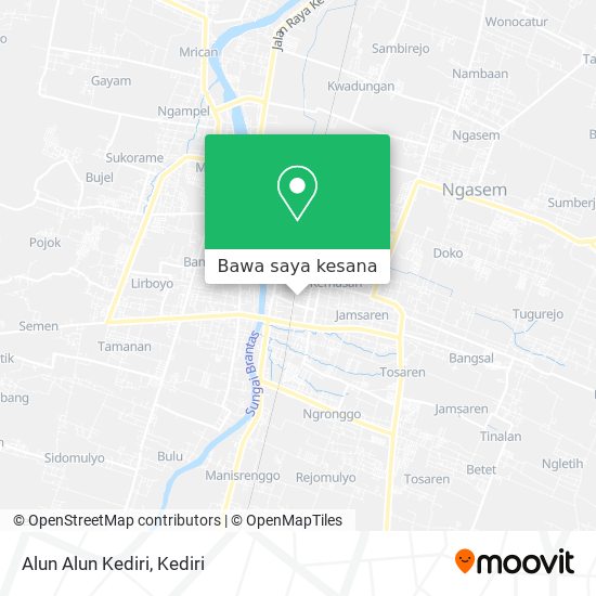 Peta Alun Alun Kediri