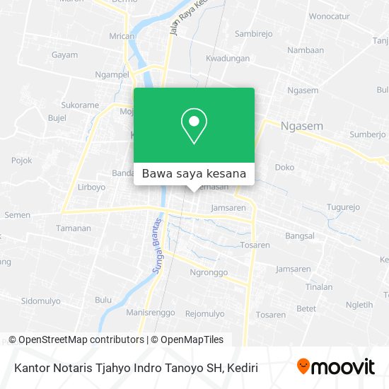 Peta Kantor Notaris Tjahyo Indro Tanoyo SH