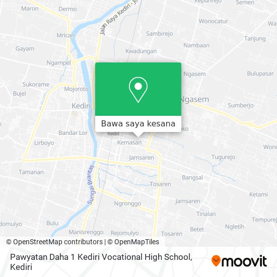 Peta Pawyatan Daha 1 Kediri Vocational High School