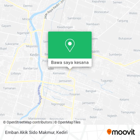 Peta Emban Akik Sido Makmur