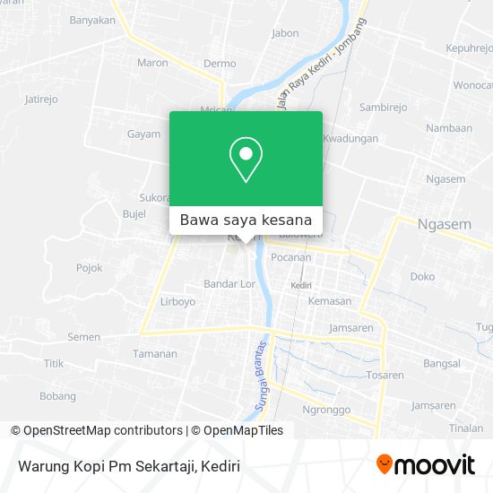 Peta Warung Kopi Pm Sekartaji
