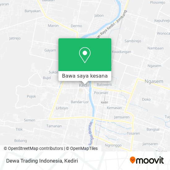 Peta Dewa Trading Indonesia