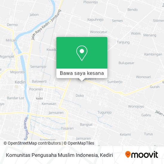 Peta Komunitas Pengusaha Muslim Indonesia