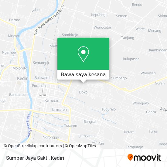 Peta Sumber Jaya Sakti