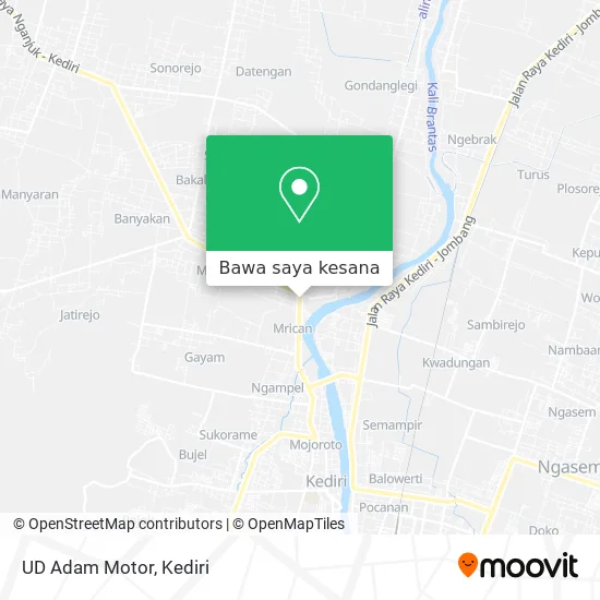 Peta UD Adam Motor