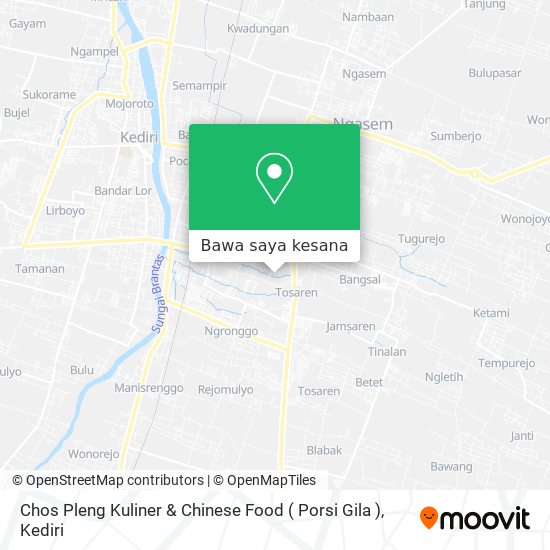Peta Chos Pleng Kuliner & Chinese Food ( Porsi Gila )
