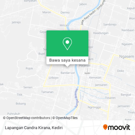 Peta Lapangan Candra Kirana