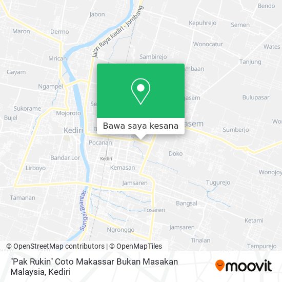 Peta "Pak Rukin" Coto Makassar Bukan Masakan Malaysia