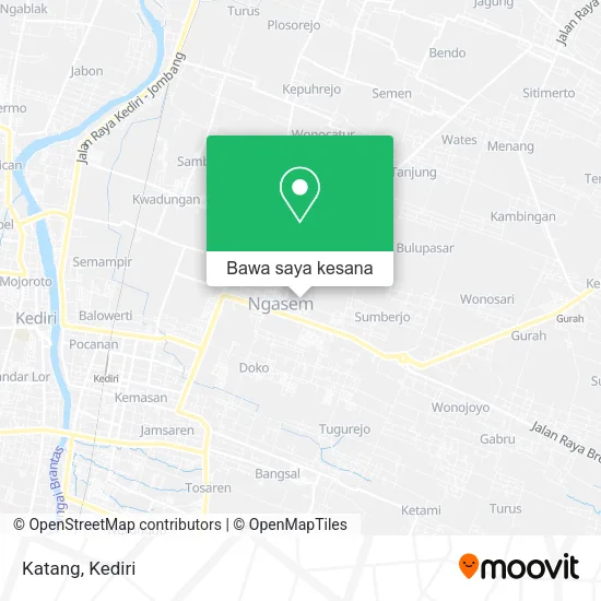 Peta Katang
