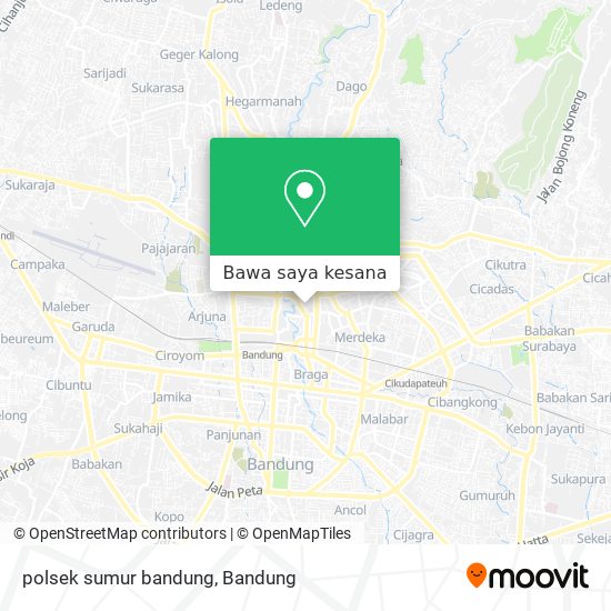 Peta polsek sumur bandung