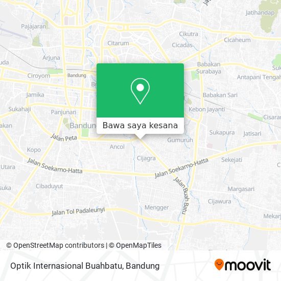 Peta Optik Internasional Buahbatu