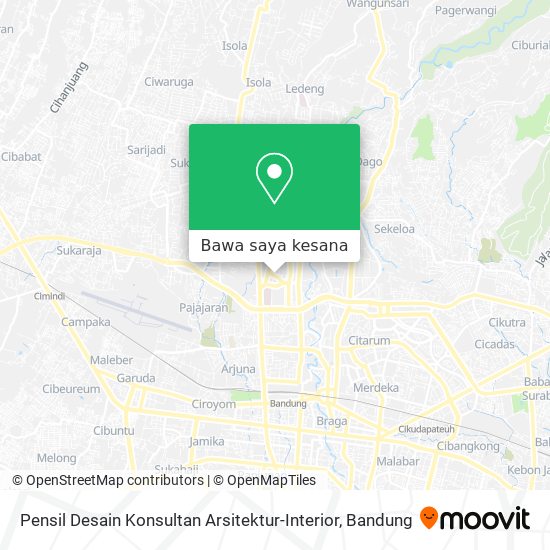 Peta Pensil Desain Konsultan Arsitektur-Interior