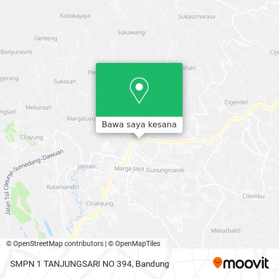 Peta SMPN 1 TANJUNGSARI NO 394